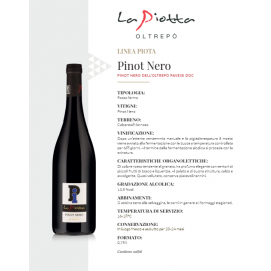 La Piotta Pinot nero vino...